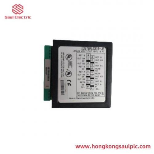 GE IC670ALG310: High Performance Analog Input Module for Industrial Automation Systems