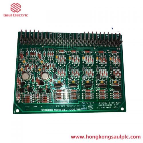 GE IS230SRTDH2A - High-Performance Mark VI Board