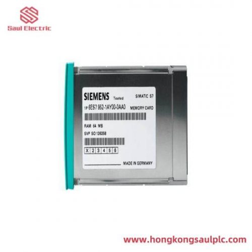 Siemens 6ES7952-0KH00-0AA0 High-Speed RAM Memory Card for S7-400 Series, Long Version