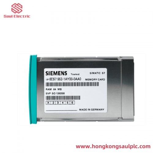 Siemens 6ES7952-1AK00-0AA0 RAM Memory Card for S7-400