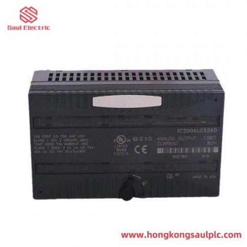 GE FANUC IC200ALG326B: Advanced Programmable Logic Controller Module