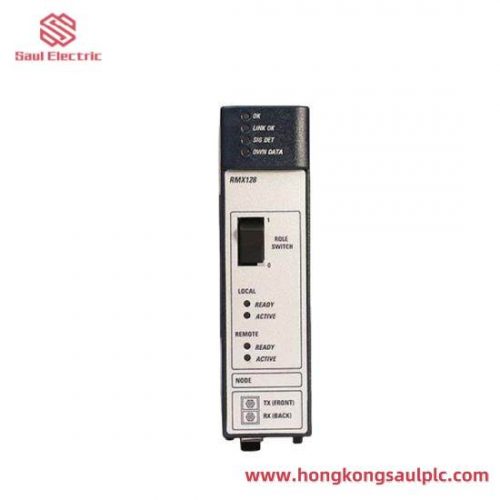 GE IC695RMX128 - High-Performance Remote I/O Module for Industrial Automation